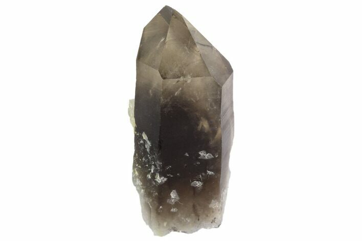 Smoky Quartz Crystal with Phantom - Hallelujah Junction #91054
